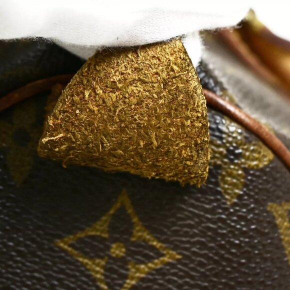 LOUIS VUITTON Speedy 30 Travel Hand Bag Monogram Leather Brown - Picture 9 of 16